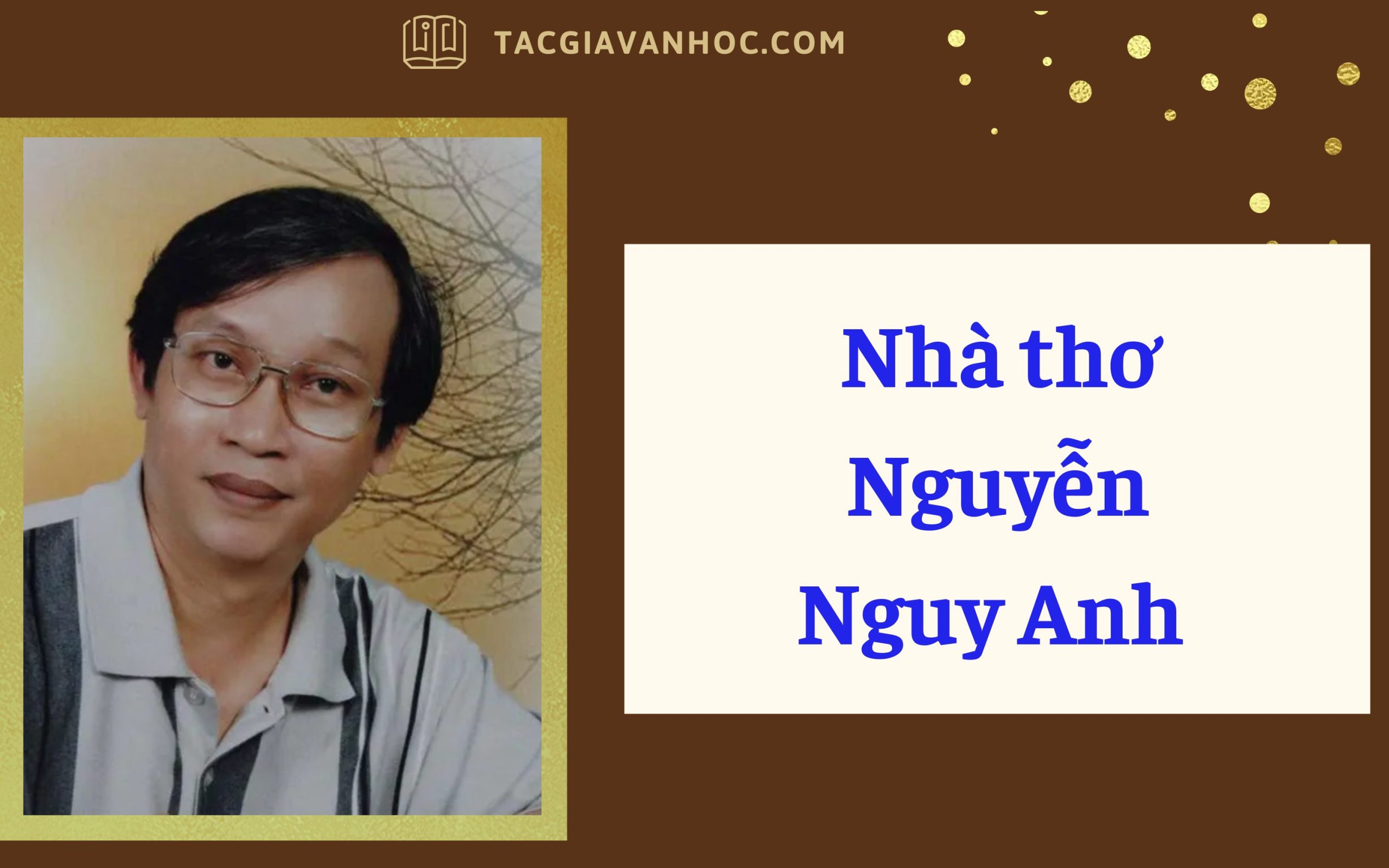 Nhà thơ Nguyễn Nguy Anh